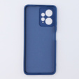 Case for Xiaomi Redmi Note 12 4G, Silicone Lite, dark blue