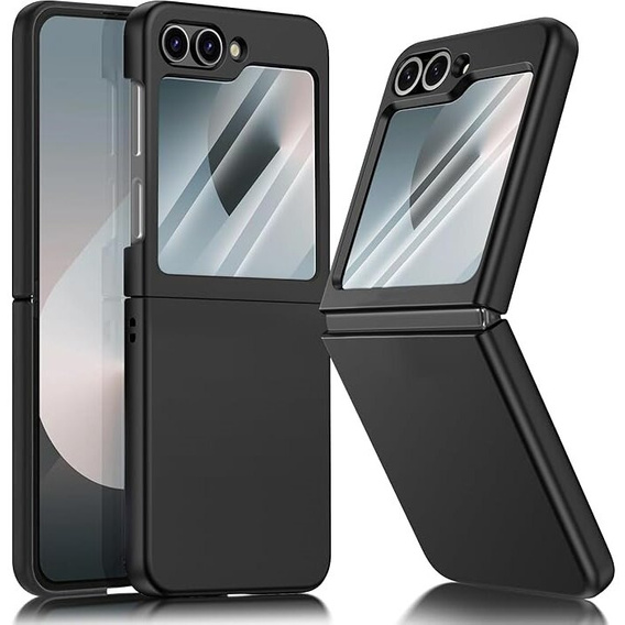 Case for Samsung Galaxy Z Flip7 FE / Z Flip6, PC Case, black