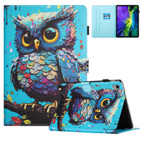 Case for iPad 10.9" 2022 (10 gen.), with flap, owl
