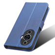 Flip case for Huawei Nova 11, Wallet Smart Magnet, blue