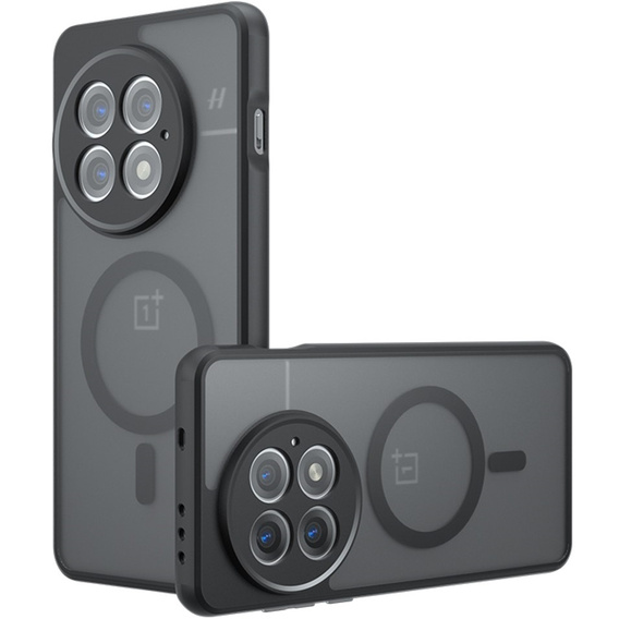 Case for OnePlus 13, for MagSafe, ERBORD Matt Case, black