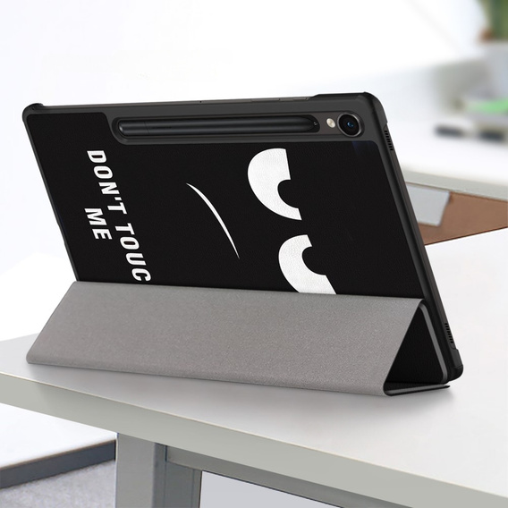 Case for Samsung Galaxy Tab S9, Smartcase Hybrid Pen Slot, don't touch me