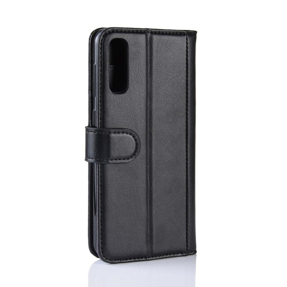 Flip case for Samsung Galaxy A50 / A30s, Leather Flexi Book, black