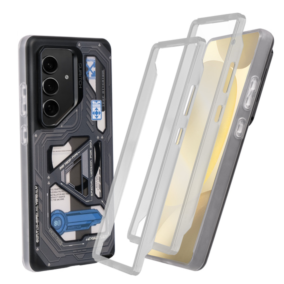 Case for Samsung Galaxy S24+ Plus, Suritch Full Body for MagSafe, cyber punk
