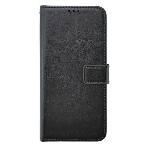 Flip case for Oppo A38 4G / Oppo A18 4G, Crazy Horse Wallet, black