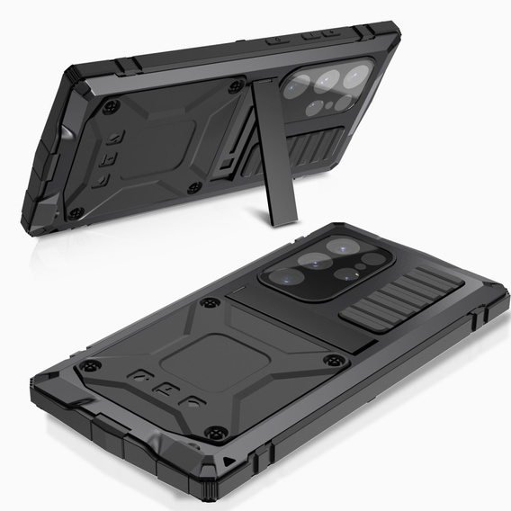Armored case for Samsung Galaxy S25 Ultra, R-JUST, black