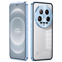 Case for Xiaomi 14 Ultra, Magnetic Dual Glass, blue