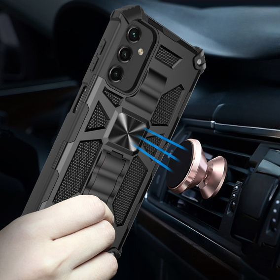 Case for Samsung Galaxy A14 4G/5G, Armor Kickstand, black