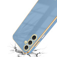 Case for Samsung Galaxy A54 5G, Glamour CamShield, blue