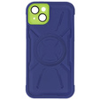 Case for iPhone 15, ERBORD Armor Mag, blue