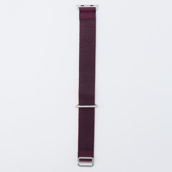Nylon Strap for Apple Watch 1/2/3/4/5/6/7/8/SE/ULTRA 42/44/45/49mm, Dark red