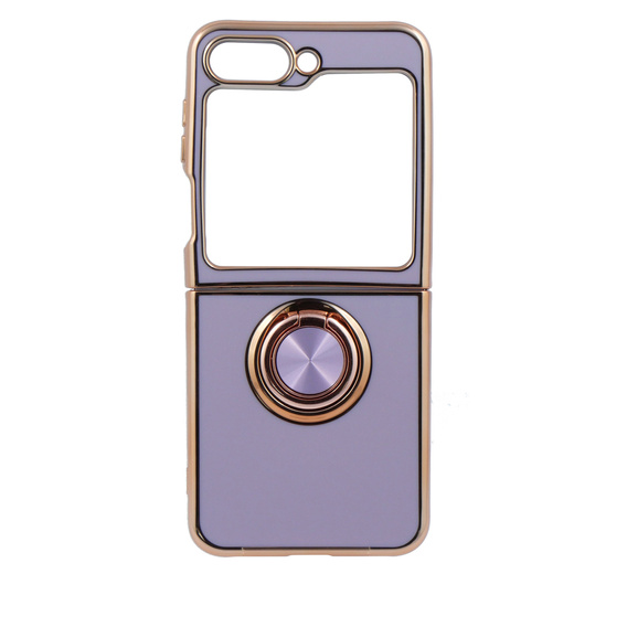 Case for Samsung Galaxy Z Flip 5 5G, Electro Ring, purple