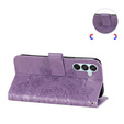 Flip case for Samsung Galaxy M15 5G, Mandala, purple