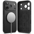 Ringke Case for iPhone 17 Pro Max, Silicone Magnetic MagSafe, Black