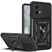 Case for Motorola Moto E14, CamShield Slide, black