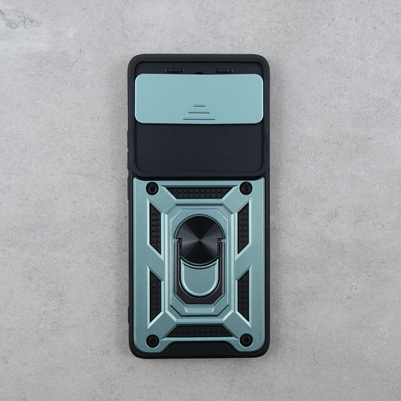 Case for Realme 11 Pro 5G / 11 Pro+ 5G, CamShield Slide, green