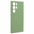 Case for Samsung Galaxy S24 Ultra, Silicone Lite, green