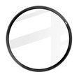 2x ERBORD Hybrid Glass for Garmin Vivoactive 6