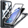 Case for Samsung Galaxy S23 FE, Shockproof, with screen film, for MagSafe, black