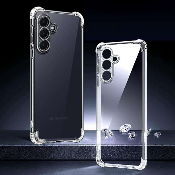 Case for Samsung Galaxy M35, Dropproof, transparent