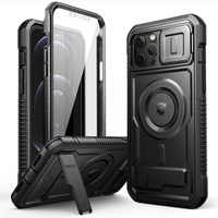 Armored case for iPhone 12 Pro Max, Dexnor CamProtect MagSafe, black