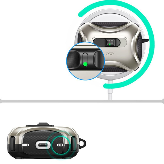 ESR Cyber FlickLock MagSafe Headphone Case for Apple AirPods Pro 3