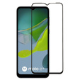 3D Tempered Glass for Motorola Moto E13, black