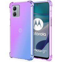 Case for Motorola Moto G53 5G, Gradient Dropproof, Purple / blue