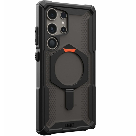 Urban Armor Gear Case for Galaxy S24 Ultra, Plasma XTE Kickstand, black