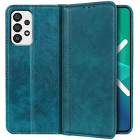 Flip case for Samsung Galaxy A33 5G, Split Leather, blue