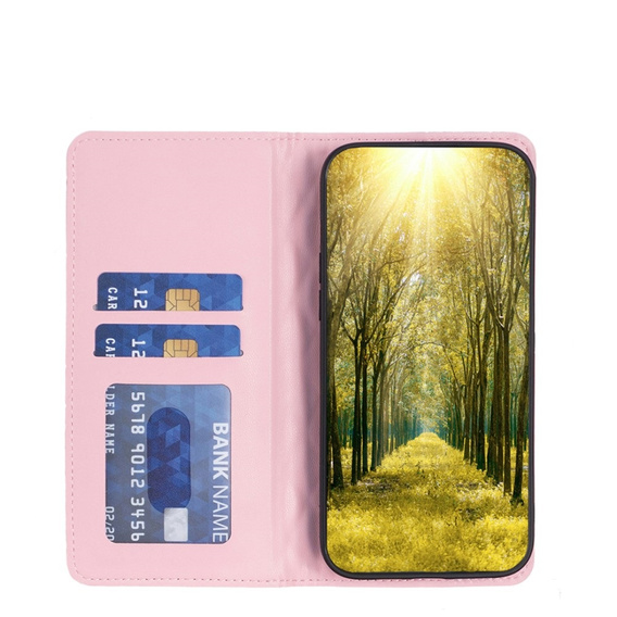 Flip case for Oppo A38 4G, Wallet, BINFEN COLOR, pink