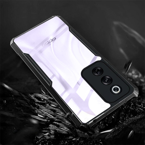 Case for Oppo A80, AntiDrop Hybrid, black
