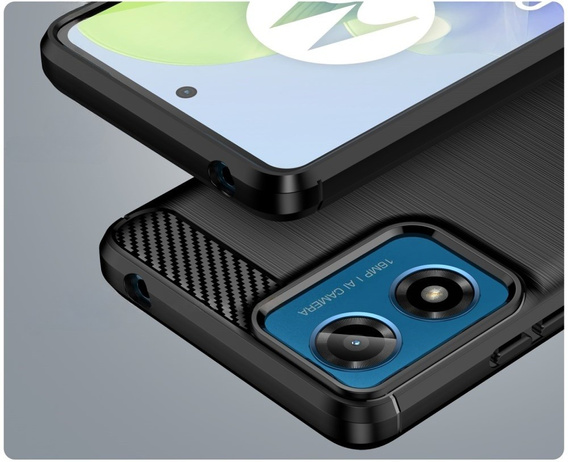 Case for Motorola Moto G24 / G24 Power / G04, Carbon, black