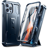 Armored case for iPhone 13 Pro Max, Dexnor Full Body, dark blue