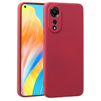 Case for Oppo A78 4G, Silicone Lite, red