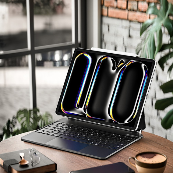 Keyboard case for Apple iPad Pro 13" 7th gen 2024, Dux Ducis MK Series, black