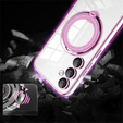 Magnetic Case for Samsung Galaxy S25+ Plus, for MagSafe, pink