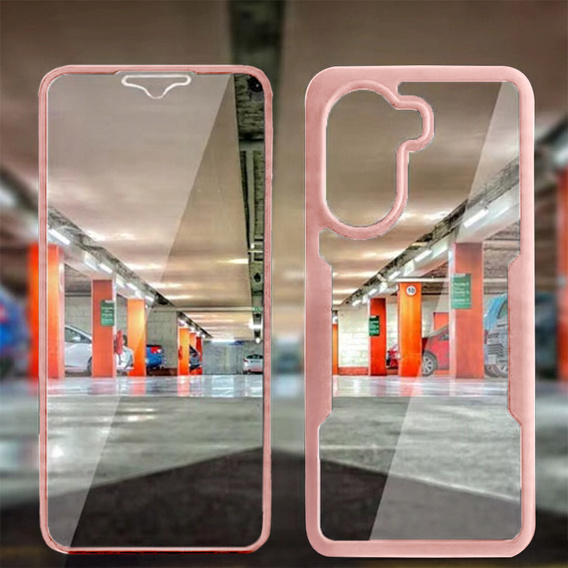 Case for Xiaomi Poco X7 Pro 5G, Shockproof, with film, pink