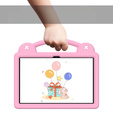 Children's case for T Tablet 5G, Cute Patterns, with stand, pink