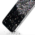 Case for Samsung Galaxy A20E, Glittery, black