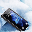 Waterproof case for Samsung Galaxy S25 Ultra, Redpepper, for MagSafe, black