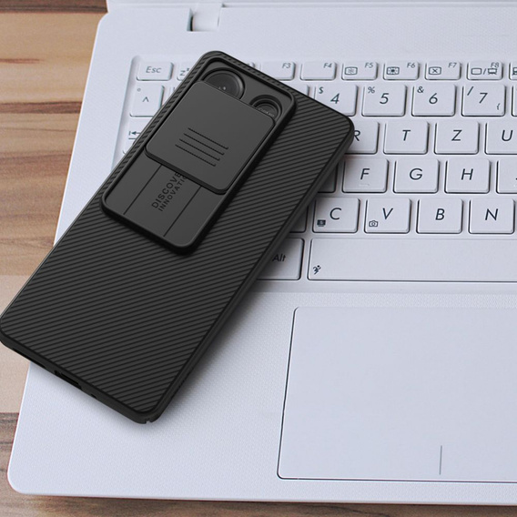 Case for Xiaomi Redmi Note 13 5G, Armored Nillkin, CamShield Pro, black
