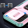 Armored case for Samsung Galaxy A54 5G, armored Slide Ring, pink