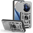Case for Realme 12 Pro 5G / 12 Pro+ 5G, CamShield Slide, silver
