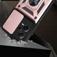 Case for Xiaomi Redmi Note 12 Pro+ 5G, CamShield Slide, pink rose gold