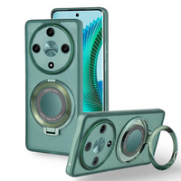 Case for Honor Magic 6 Lite 5G, Glittery Magnetic, for MagSafe, green