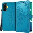 Flip case for Xiaomi Poco F4 GT, Mandala, blue