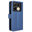Flip case for Infinix Note 40 Pro, Wallet Smart Magnet, blue