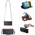 Flip case for Xiaomi Redmi 14C / Xiaomi Poco C75, Wallet Zipper Pocket, black