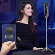 Selfie Stick Aluminium with tripod function and Bluetooth remote control, for smartphones